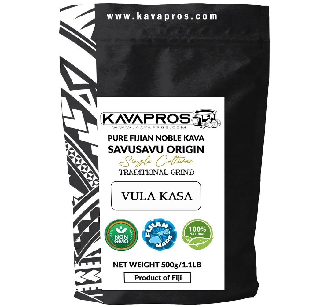 Kava Toz Single Cultivar Vula Kasa Fijian Kava Kök Toz Yüksek Potency 4yr Olgund Pure Organic Kava-Kava'dan Olgunlaştırılmış Saf Organik Kava-Kava