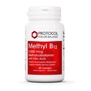 Protokol Metrik B12 5.000 Telefon - Homocysteine Metabolism için B12 Vitamini * - Beyin Sağlığı ve Sağlıklı Sinir Sistemi* - Kosher, Halal & Vegan - 60 Lozenges