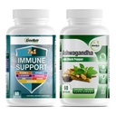 GreeNatr 7in-1 Immune Support Supplement with Vitamin C, Vitamin D3, çinko 50 mg, Quercetin, Organik Ashwagandha Capsules ile Kombine Edilmiş Absorps