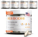 Erkeklero- Menopause Hormonal Balance for Women, Estrogen Soy Isoflavones Menopause Supplement for Women, Ashwagandha, Black Cohosh Hot Flashes Menopause Relief, Night Sweats Relief 300Caps
