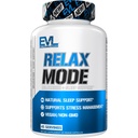 Evlution Beslenme RelaxMode - Doğal Uyku Desteği - L-Theanine, Valerian Root Extract & More - Vegan & Non-GMO - Diyet Supplement - 45 Hizmet - 45 Veggie Capsules
