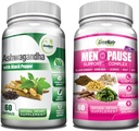 GreeNatr All Wellness Support with Ashwagandha Capsules with Black Pepper for Advancedd Abors - and Natural Menopause Herbal Kompleksi