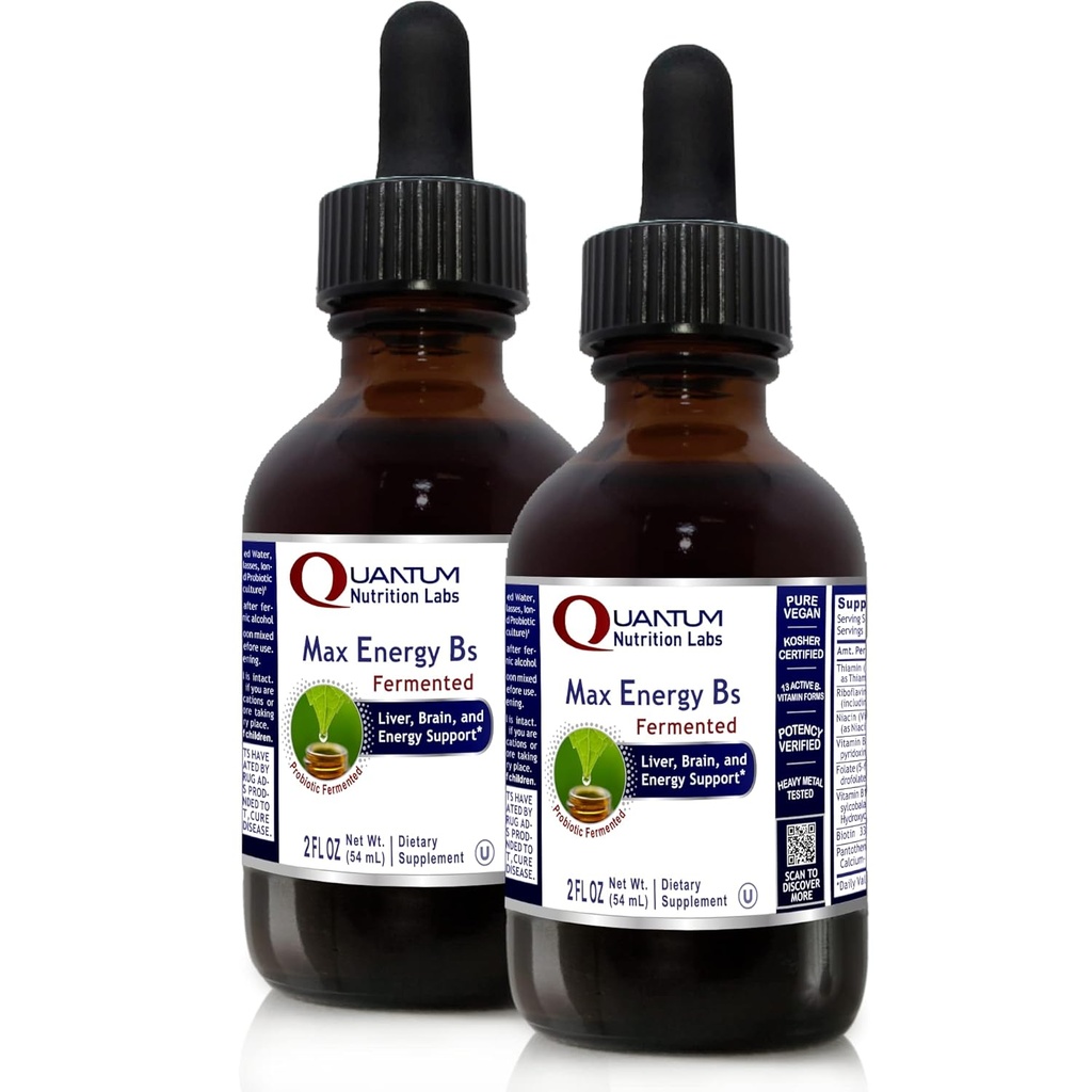 Kuantum Beslenme Laboratuvarları Max Energy B's - 2 Fl Oz (Pack of 2)