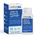 OmegaXL Ortak Destek Tamam - Doğal Kas Desteği, Green Lipped Mussel Oil, Soft Gel Pills, Drug-Free, 120 Count