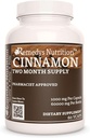 Remedy'nin beslenme Cinnamon Bark Ceylon | 1.000 mg, 60 Vegan Capsules Herbal Diyet Tamam | İki Ay Supply