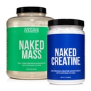 NAKED Soy-Free protein Sche: 8LB Vegan Mass Tinatine