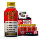 Meyveli Ekstra Kuvvetli Enerji Shot 12 pk – 260 mg Doğal Caffeine B12 B6 – Enerji ve Oda Desteği – 2 Servisler Sugar Free Zero Calorie Green Tea B-Vitamins Electrolytes Vegan - 1.93 fl oz