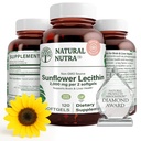 Doğal Nutra Sunflower Lecithin 2000 mg Supplement, Supports Emziring Moms with Plugged Milk Duct Relief, Liver & Brain Health ATM, Soy Free, Non-GMO, Gluten-Free, 120 Softgels (2 Pack)