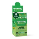 Amazing Grass Greens Mix Superfood: Super Greens Toz Smoothie Mix with Spirulina, Chlorella, Beet Root Toz, Digestive Enzymes, Prebiyotiks & Probiyotiks, Original, 15 Hizmet (Pazarlama May Vary)