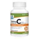 Yemek seçenekleri 500 mg Vitamin C with Rose Hip Supplement Immune System Health Tablets 100 Count Şişes