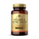 Solgar Vitamin E 200 IU Alpha, 100 Softgels - Antioksi, Sağlıklı Ağlama, Sağlıklı Cilt, Immune Sistem Desteği - Doğal Kaynak Vitamini E - Gluten Ücretsiz, Süt Ücretsiz - 100 Hizmet