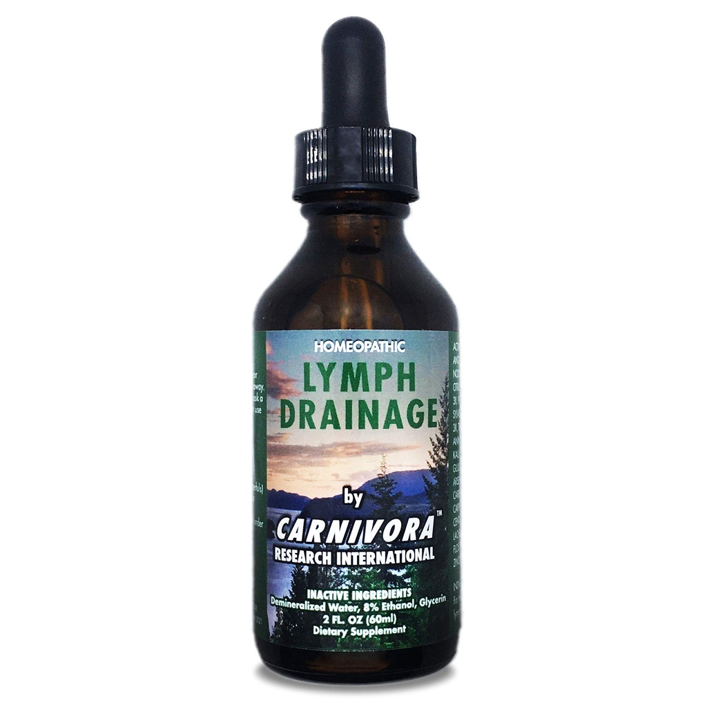Carnivora - Lymph Drainage Drops - Stimulates ve Temizler Your Lymphatic System - Flushes Hücre Atıkları, Enerjiyi Güçlendiriyor, Eğle Mücadele Ediyor. 2 Fl Oz (Pack of 1)