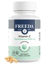 FREEDA Timed Release C 1000 mg – Slow-Release for All-Day Immune & Antioksi Support, Stomach, Kosher & Vegan, High-vitamin Tabletleri (100 Tabletler)
