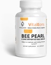 Arı Pollen Supplment - Bee Pollen, Propolis ve Royal Jelly - Vitaleons Bee Pearl - Her Pearl Vitaminleri, mikrobiyalleri, polifenolleri ve antioksidanlar (Vejetaryen, 60 Capsules)