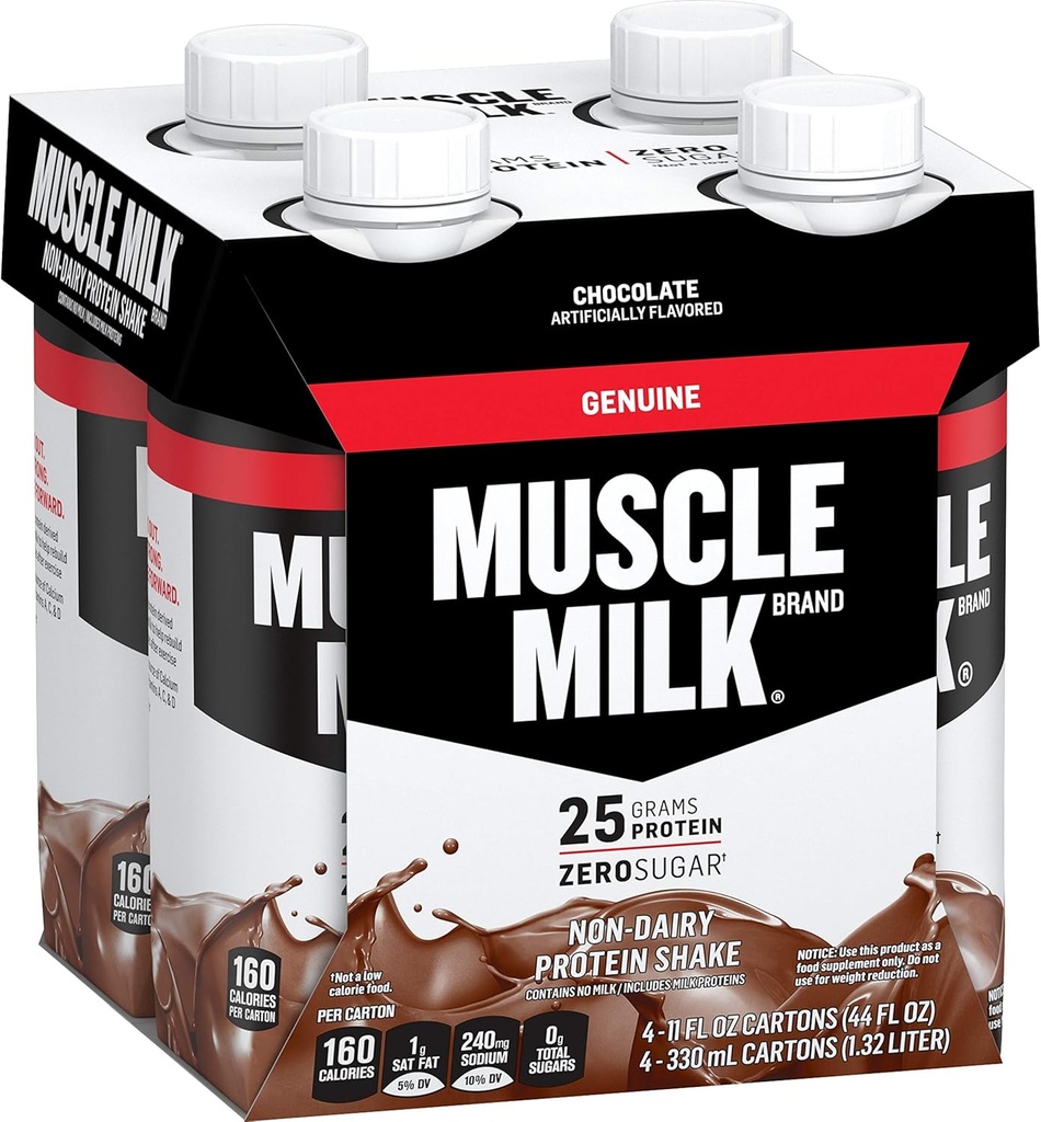Kas Süt Gerçek Protein Shake, Çikolata, 25g Protein, 11 Fl Oz (Görünen 5)