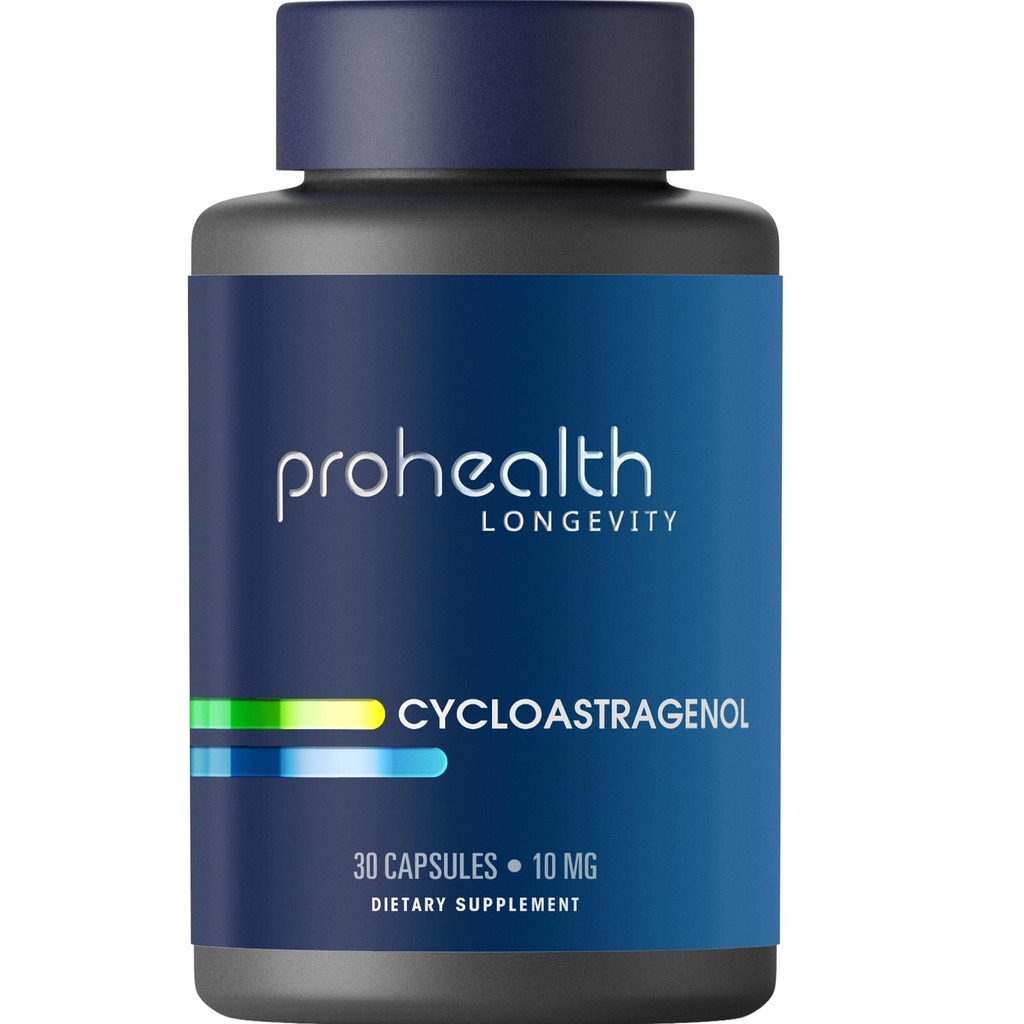 ProHealth Cycloastragenol Supplement, hizmet başına 10 mg | Science-Backed to Support Telomere Length, DNA Structure & Health Aging | Third-Party Tested for lips & Quality