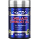 ALLMAX Essentials LongJack Tongkat Ali - 60 Capsules - Men's Health Supplement - Finds Vitality - 60 Hizmetler