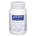 Pure Encapsulations PureGenomics B-Complex - Broad Spectrum B Vitamini Genetik Expression, Hücre Fonksiyonlar, Hormon Prodüksiyon & Enerji Metabolism * - Vitamin B12 & B6-120 Capsules