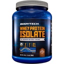 BODYTECH Whey proteini Isolate Toz - Servis başına 25 gram, Post-Workout Muscle Building ve Büyüme için ideal, Rich Chocolate Flavor, Contains Milk & Soy (1.5 Pound/ 21 Hizmet)