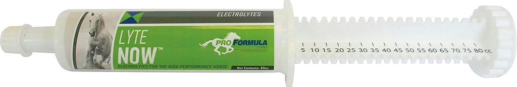 Uckele Lyte Şimdi Atlar için Kombine - Full Spectrum Electrolyte Paste for Horses - Equine Mineral Akışı Replenishment - 3 Dos - 80 CC CC