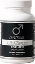 ZENZSUAL LibiZenzs Men - Natural Diyetary Supplement Blend with Ginseng, Maca Root, Ashwagandha - Arts testosteron Levels - Gluten Free (120 Capsules)