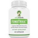 VitaMonk FenuTraxTM Fenugreek Ekstraksiyon Fenuside için Çok Güçlü 50 Fenugreek Tohum Ekstraksiyonu - Yüksek Furostanol Glycoside ve Saponin Content Test Edildiğinde - 60 Capsules