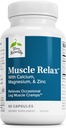 Terry Natural Muscle Relax - Nervous System, Muscle Relaxation & Sleep - Kas Relaxant Supplement withdis, Magnezyum & ZInc - Respiratory Health Aid - 60 Capsules
