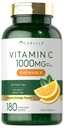 Carlyle Vitamin C Chewables | 1000 mg | 180 Tabletler | Vejetary, Non-GMO, Gluten Free Supplement