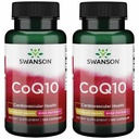 Swanson CoQ10 - Kalp Sağlığı, Enerji Desteği ve Yardımlar Genel Cardiovascular Sistemi Sağlık - Coenzyme Q10 Supplement - (100 Capsules, 120mg Her) (2 Paket)