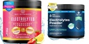 KEY NUTRIENTS Electrolytes Toz Sche – Juicy Strawberry Lemonade & Unflavored Electrolyte Tozlar (90 Her Şeye Hizmet Ediyor) – Sugar-Free, Keto-Friendly Hydration Toz for Energy, Recovery & Endurance