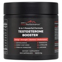 MEN'S PeakPerformance - Erkekler için testosteron ATM Supplement - Stamina, Kas Büyüme, Enerji, Güçlü, Endurance & Drive - Ashwagandha, Tribulus, L-Arginine, Tongkat Ali- 90 Capsules