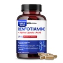 VITAL HERBAL Liposomal Benfotimin Alfa Lipoic asit ile - maksimum Potency- Support Health Metabolism - Made in the USA
