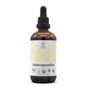 Ashwagandha USDA Organik Alkol Ücretsiz Ekstraksiyon | Diyetsel Tamam, Yüksek Yeterlilik Tincture | Doğal Onaylı Organik Ashwagandha (Withania Somnifera) kuru Kök (4 oz)