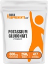 BulkSupplements.com P properties Gluconate Toz - Hydration Support, Mineral Supplement, Piyal 99 mg - Gluten Free, 600 mg per Service, 250g (8.8 oz) (Pack of 1)
