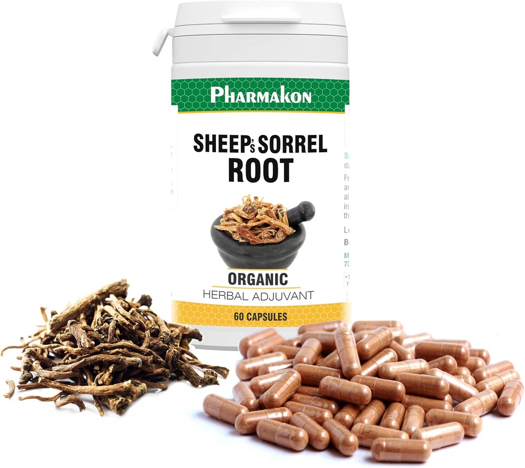 PHARMAKON Koyun Sorrel Root Extract, Very Potent, Contains Root Only, Made in Germany