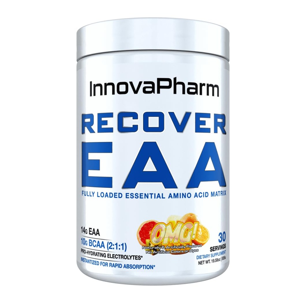 InnovaPharm Recover EAA Toz - OMG (Orange Mango Grapetre) - 19.5 Ounces