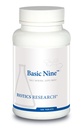 Biotics Research Basic Nine Whole Food Sourced Rare Trace Minerals, Phytokimyasal Bound, Antioksis SOD ve Catalase, 100 Tablet