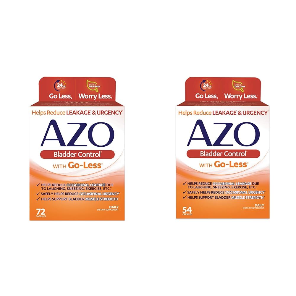 Urgency & Leakage Relief | 72 & 54 Capsules için Go-Less ile Kontrol