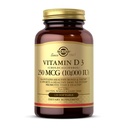 Solgar Vitamin D3 (Cloncalciferol) 250 MCG (10.000 IU), 120 Softgels - Sağlıklı Kemikleri ve Dişleri Korumaya Yardımcı - Immune Sistem Desteği - GMO, Gluten / Süt Ücretsiz - 120 Hizmet