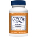 Ekstra Kuvvet Lactase Enzyme a" Digestive Aid a" 3.000 ALU (90 Sebze Kapsülleri)