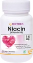 Genric Nutraceuticals Niacin 14 mg Vitamin B3 Inositol 50 mg Supplement - 60 Veg Capsules