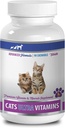 Shedding için kedi Vitaminleri - Cats için Ultra Vitaminler - Sağlıklı Mineraller ve Vitaminler Formula - Chews - Kedi Kalsiyum Tamam - 1 Şişe (90 Tedavi)