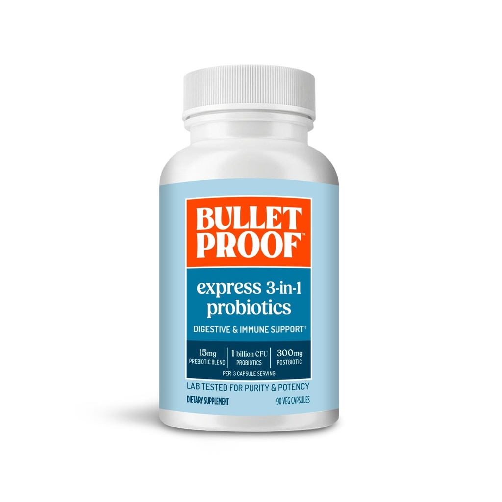 3in-1 Probiyotik, 90 Kont, Hızlı ve Sustained Gut Health