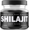 Himalaya Shilajit Giyim - Organik Shilajit Supplement High Altitudes - 500 mg Pure Naturalwear & Fulvic Acid, 85+ Trace Minerals