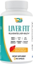 Liver Fit | Liver Cleanse, Detox & Tamir Formula - Doğal Liver Support Supplement with Milk Thistle Extract, Phyllanthus Amarus Ekstraksiyon, Picrorhiza Kurrora Ekstraksiyon, 60 Capsules