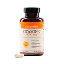 NatureWise Vitamin C 1000 mg Capsules - Ekstra Kuvvetli Vegan Vitamin C for Daily Antioksi & Immune Support - Non-GMO, ABD Üretildi - 60 Capsules[60-Day Supply]