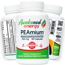 Palmitoyl emailamid 450 mg Comfort Mobility Nerves Cognitive & Immune Support - Micronized High Abors - All Natural Pea - USA Made - Nomixs or Excipients - 60 Vegan Capsules Supplement & Immune Support - Micronized High Abors - All Natural Pea - USA Made - No quotations or Excipients - 60 Vegan Capsules Supplement