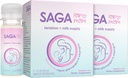 SAGA Organic Lactation Shots | Em Milk Supplement with Adaptogens – Fenugreek & Milk Butle | Yüksek Biyoavailability & Fast Onset | Günlük Süt Sağı | Orange Mimosa 2oz Shots (4-Pack)