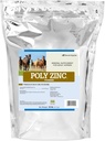 SmartEquine Poly çinko Toz | Atlar için çinko Supplement | Hoof Care Vitaminleri ve Mineraller | Destekler Bone and Hoof Wellness | Equine Skin Coat Supplement | 10 lb