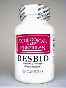 Ekolojik Formulaler - Resbid N-Ace-L-Cys (Timed Rel) 60 kapak